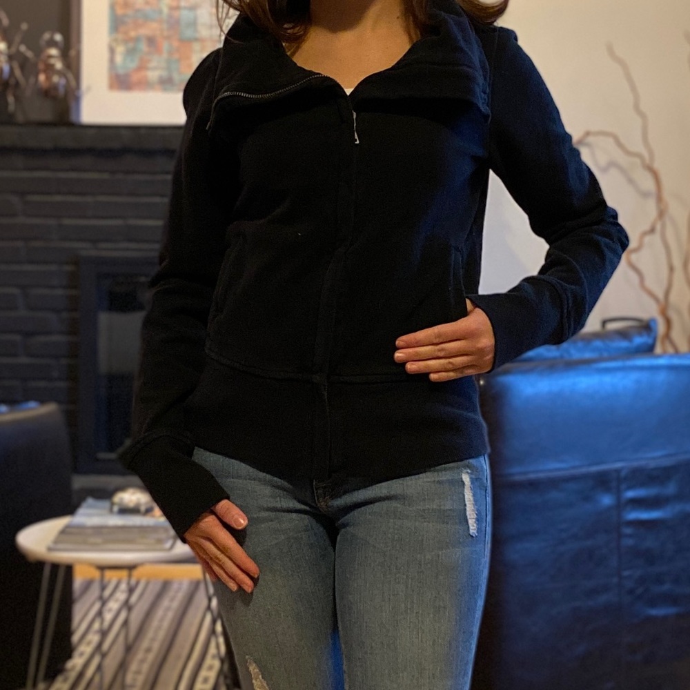 Club Monaco Zip Up Sweatshirt